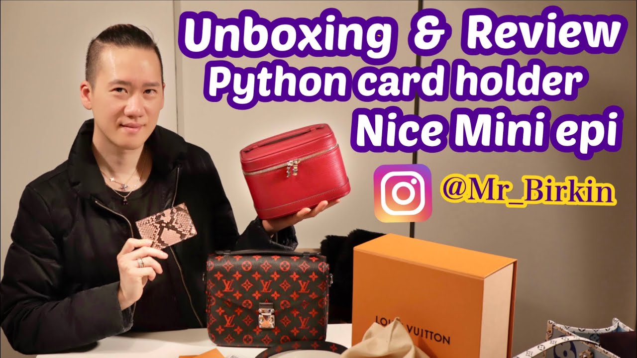 Louis Vuitton Unboxing, Nice Mini