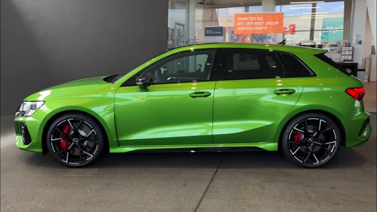 Audi RS3 2026 Sportback VERDE KYALAMI y ROJO PROGRESIVO p/ entrega inmediata 