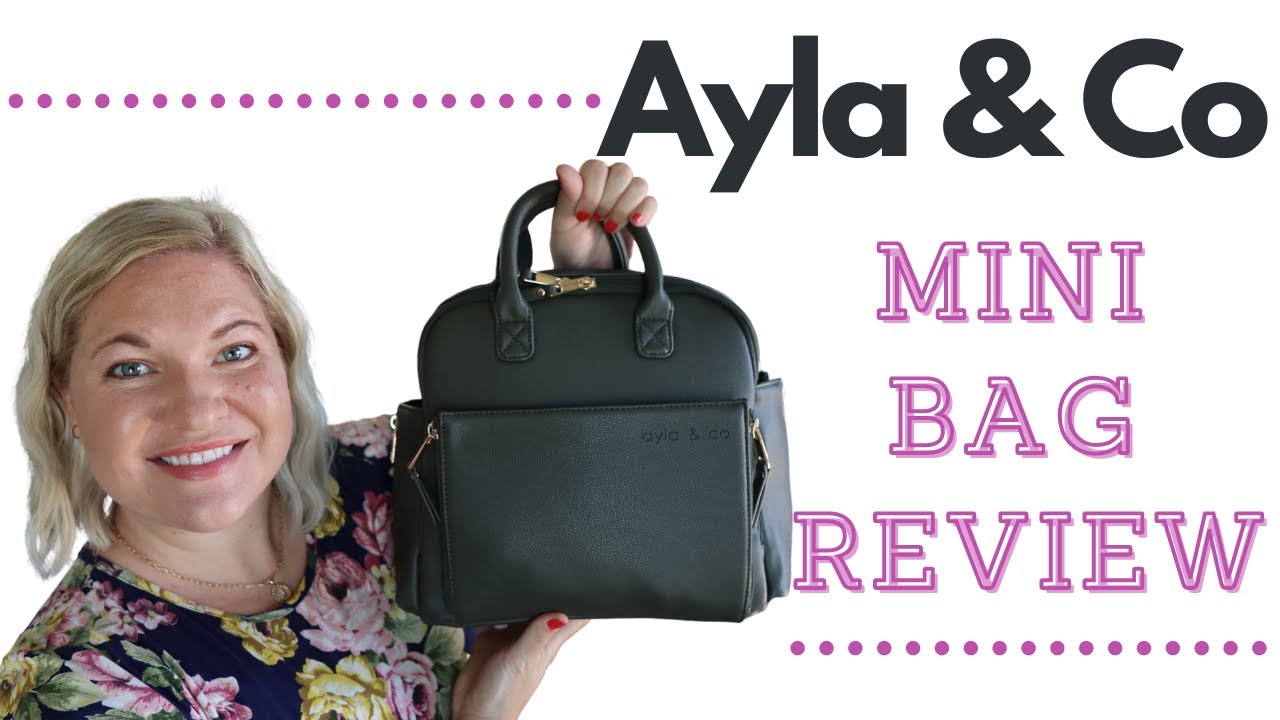 A Quick Review of the Beautiful Ayla & Co. Mini Diaper Bag