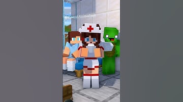 JJ’s Sister dance Minecraft Animation #shorts