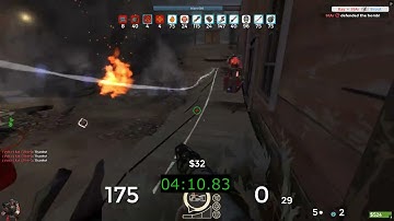 TF2 MVM ghost town wave 666 speedrun All credits A+ 17:32.34 (Demo POV) Current WR