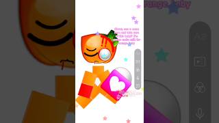 {🧡} Saving orange baby // Emoji cat animation // #emojicat #emojicatbaby #emojicattiktok #shorts