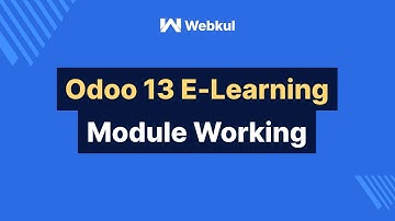 Odoo 13 E Learning Module Walkthrough Video