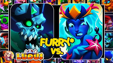 LUDUS/MergeArena PVP - The power of black magic vs shield and water!  **289 (Android, iOS)