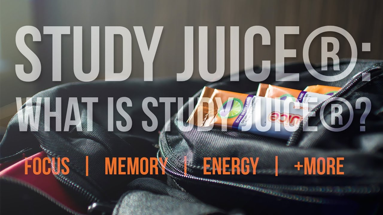 Study Juice® The Best Supplement for Studying YouTube
