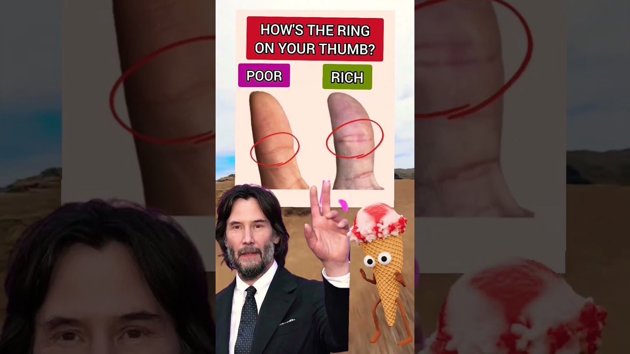 How's the ring on your thumb? 🤞#shorts