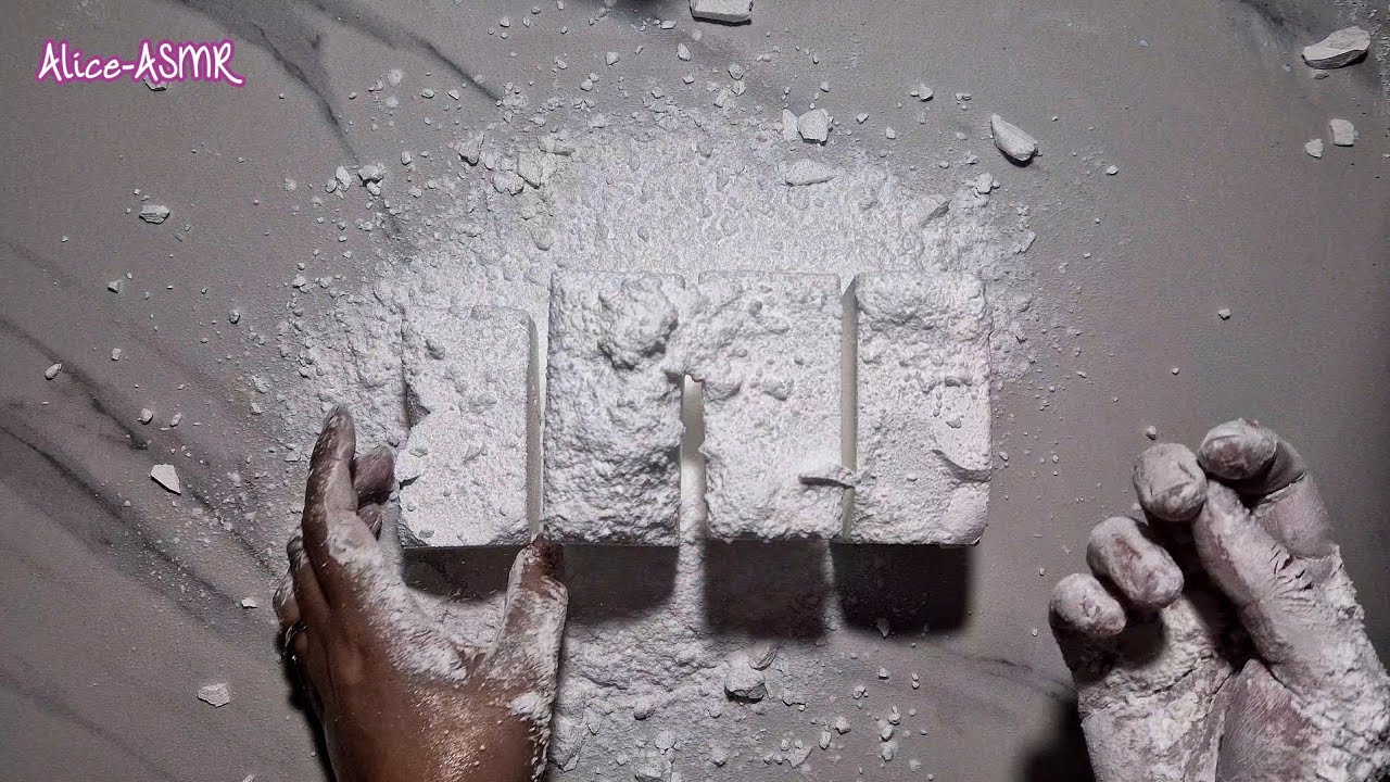 Crushing Soft & Crunchy Plain Jane Gym Chalk | Powder Play - YouTube