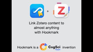 Link Zotero Pdfs To Almost Anything With Hookmark
