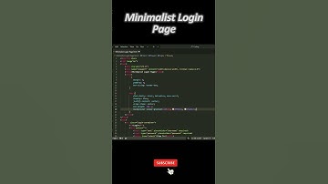 Creating A Simple CSS Login Page (Tutorial)