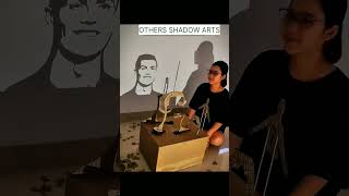 This Shadow Art Will Blow Your Mind! 🤯 (Wait for Ronaldo)#viral #trending