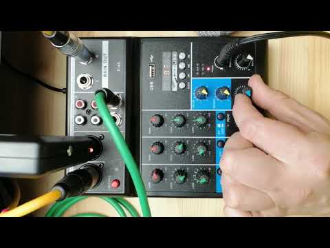 Микшерный пульт для караоке EncorePro Mixer f4a f-4a