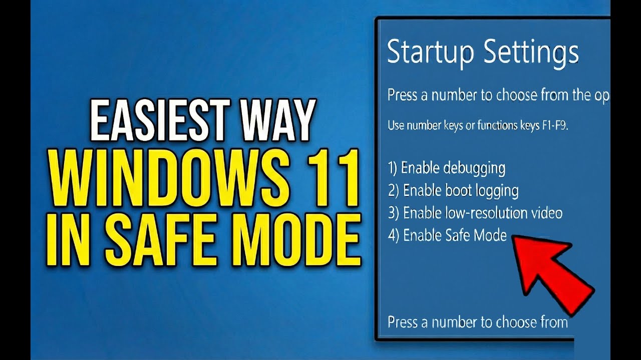 How to Start Windows 11 in Safe Mode | Easily Boot Windows 11 in a Safe ...
