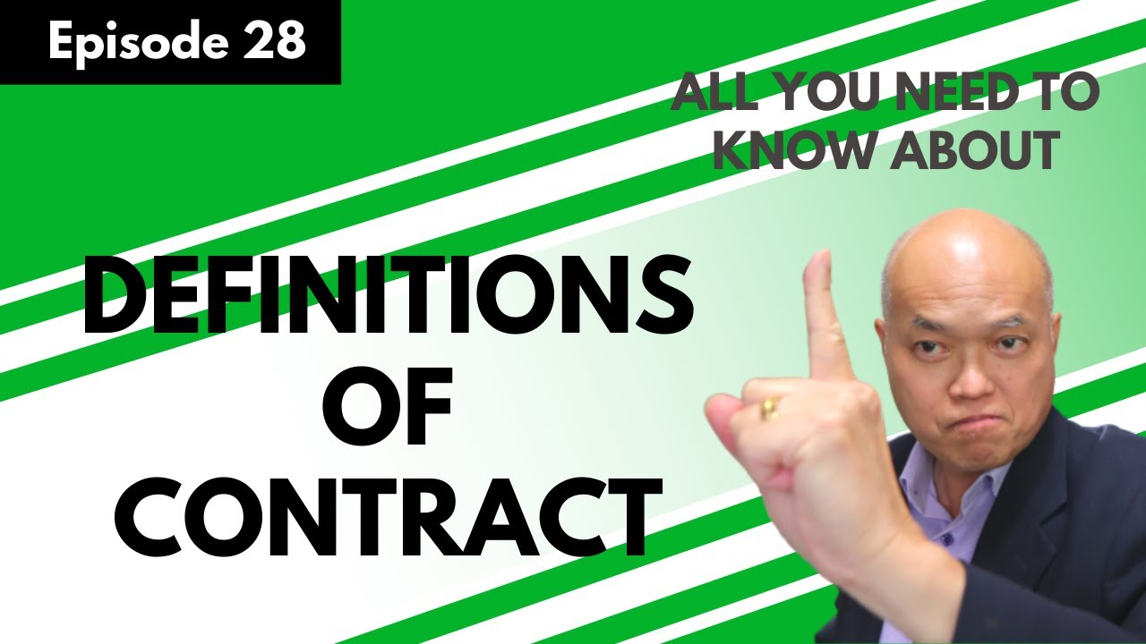 Contracts Defined - For California Real Estate Salesperson License exam (2022). The Real Biz Academy