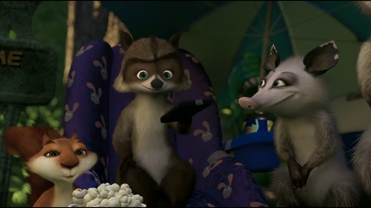 over the hedge 2006 rj tv scene