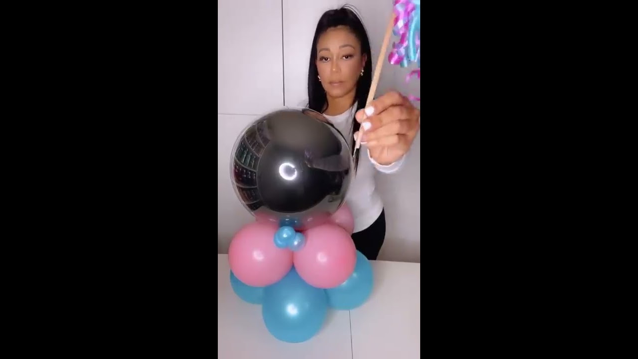 Secret Double Balloon For Gender Reveal Shorts Genderreveal Babyshowerideas