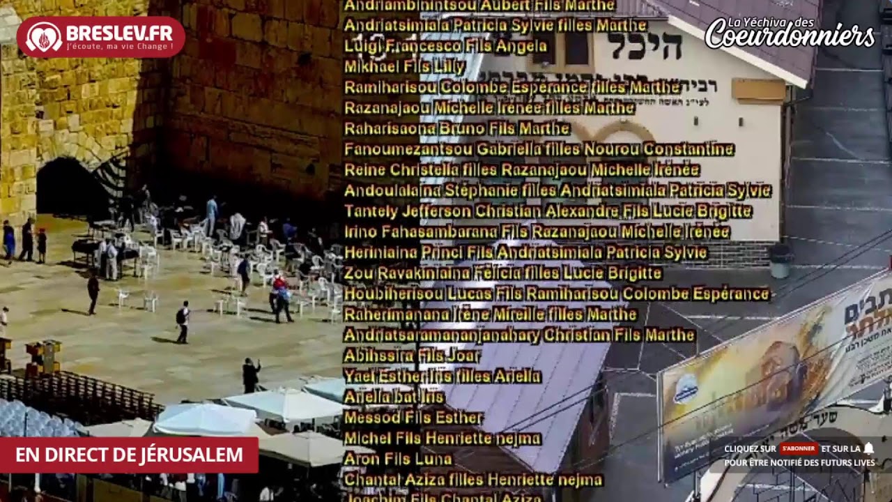 LM  Torah 61 - 8 HECHVAN - Breslev - Ouman -
