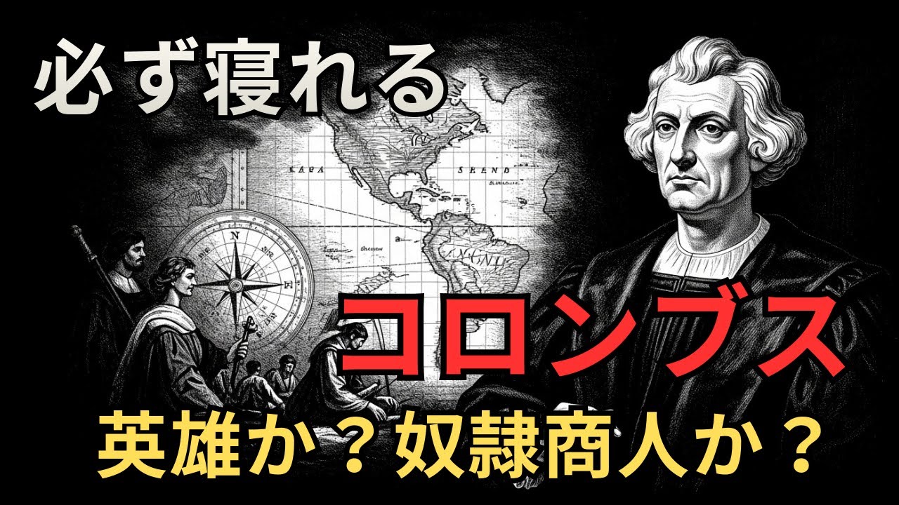 🌙おやすみ前のストーリー：鎖につながれた英雄 コロンブスの真実｜小さな深夜書房