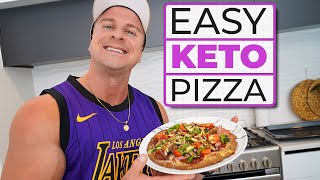 MAKING A KETO PIZZA! 🍕(Recipe Included!) screenshot 5