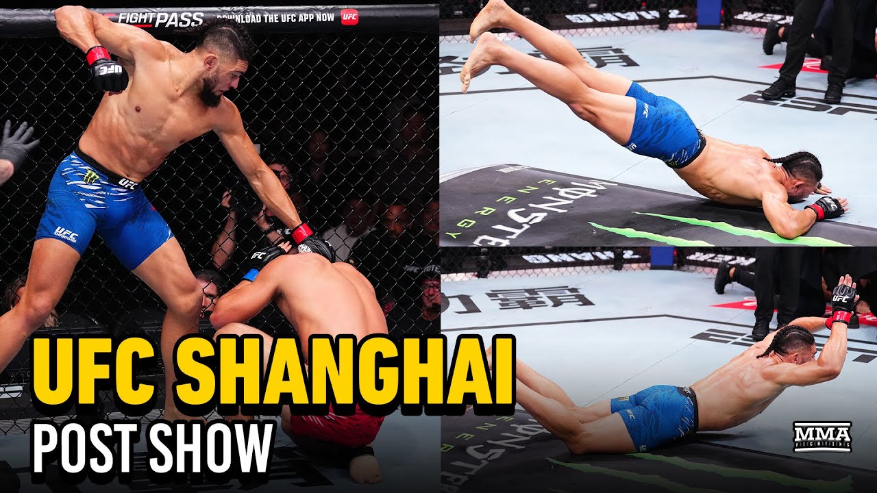 UFC Shanghai LIVE Results & Reaction | Walker Stops Zhang, Sterling Dominates Ortega | MMA Fighting