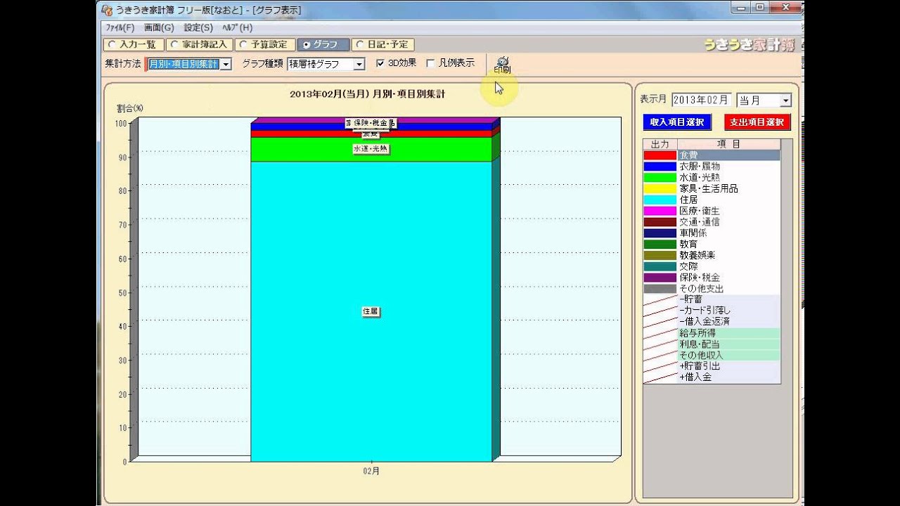 うきうき 家計 簿 オンライン