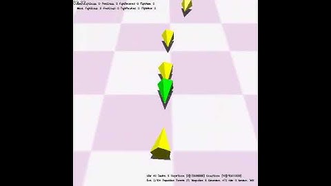Homogeneous Team Evolved using the 1Mode Method: Run Then Rush / Crowding