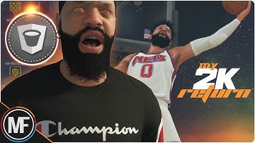 RETURNING TO 2K WITH MY NEW BUILD... | NBA 2K20