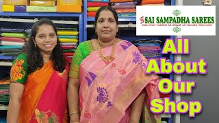 Sai Sampadha Saree's Introduction| Ss Saree's | మా Shop చూస్తారా 🤗 screenshot 3