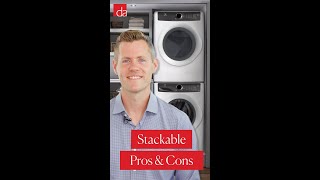 Should You Get a Stackable Washer and Dryer? #Shorts