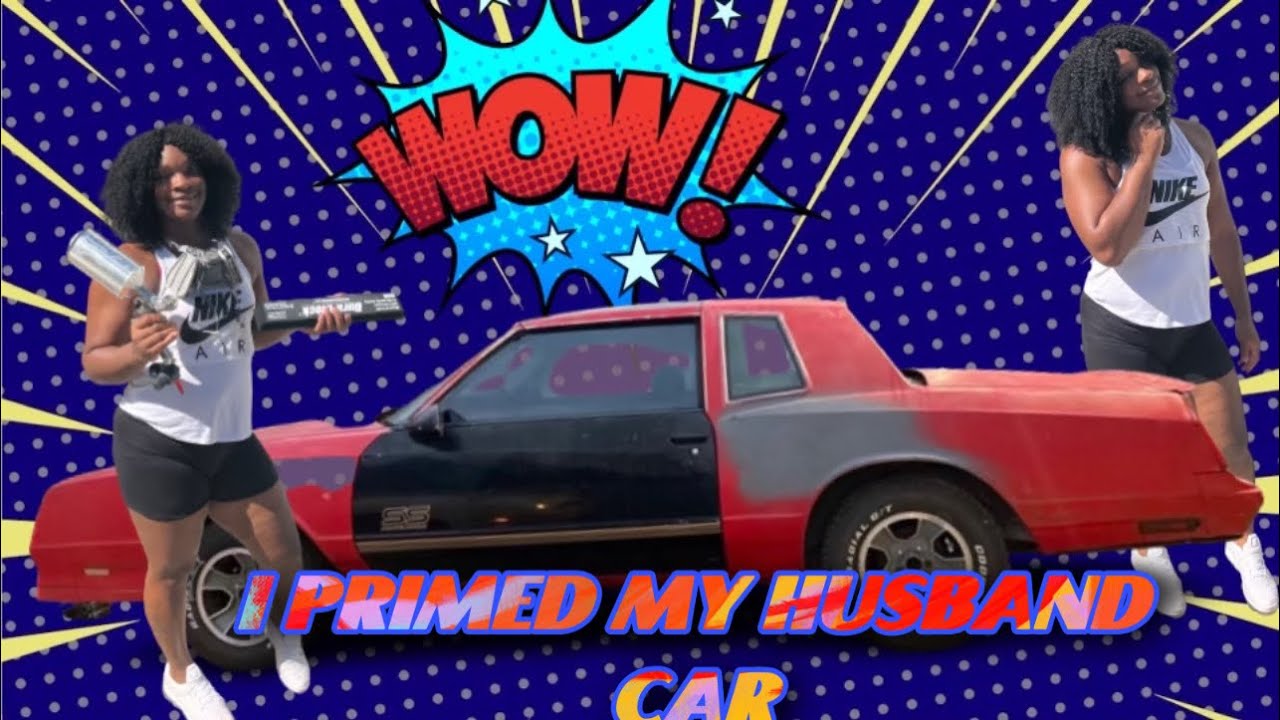 88 T-Top Monte Carlo SS body primed by my wife