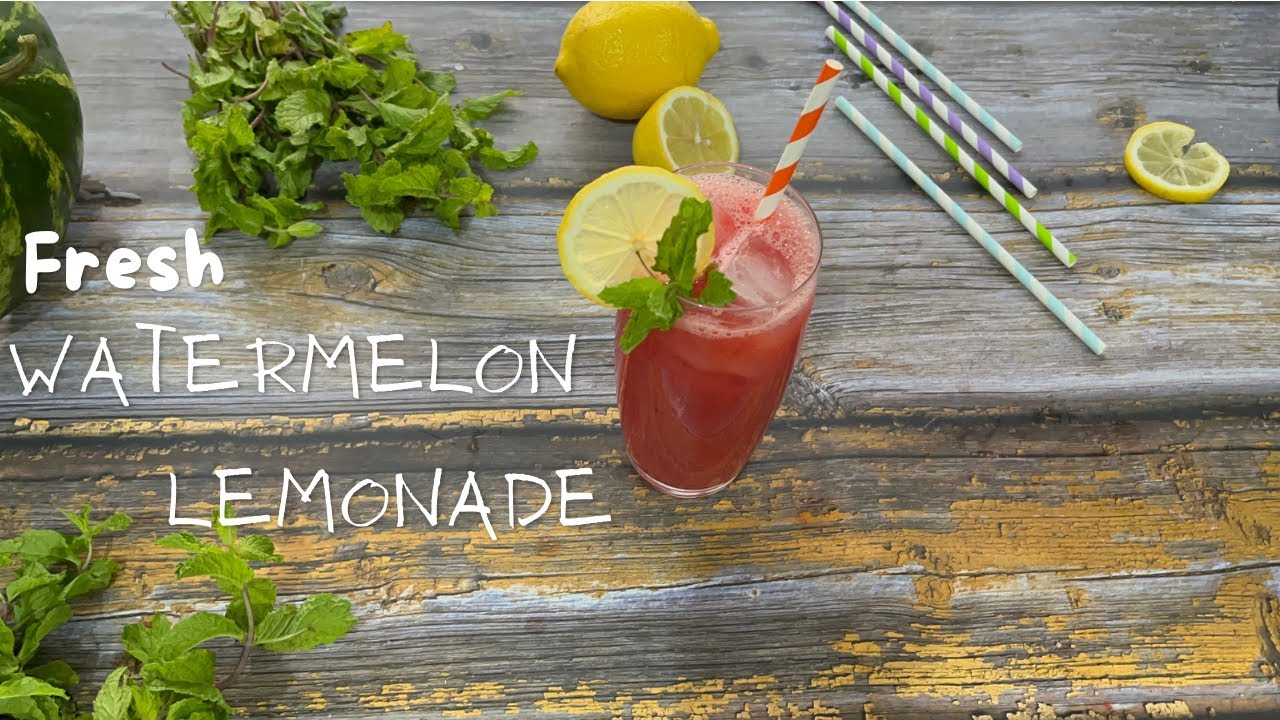Watermelon lemonade Refreshing Drink in Malayalam YouTube