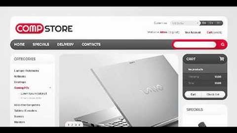 Preview Computer Store TMT PrestaShop