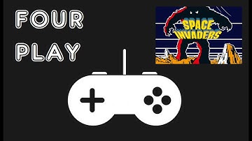 Four Play - Space Invaders - 8-bit Console Comparison