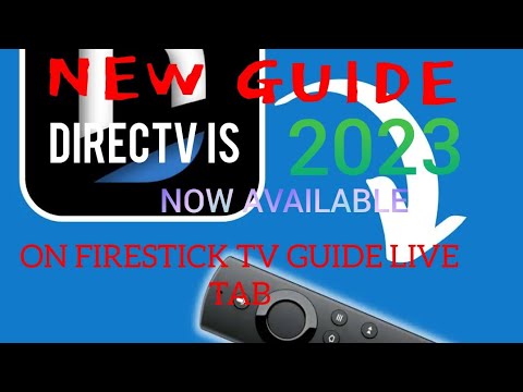 DIRECTV Streams guide now on firestick live Tab. 2023 No longer need to open app to watch content.