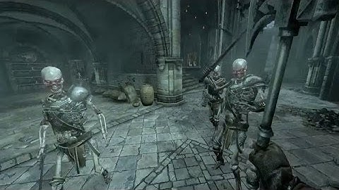 Hellraid - AI Animations of the Skeletons with Gameplay