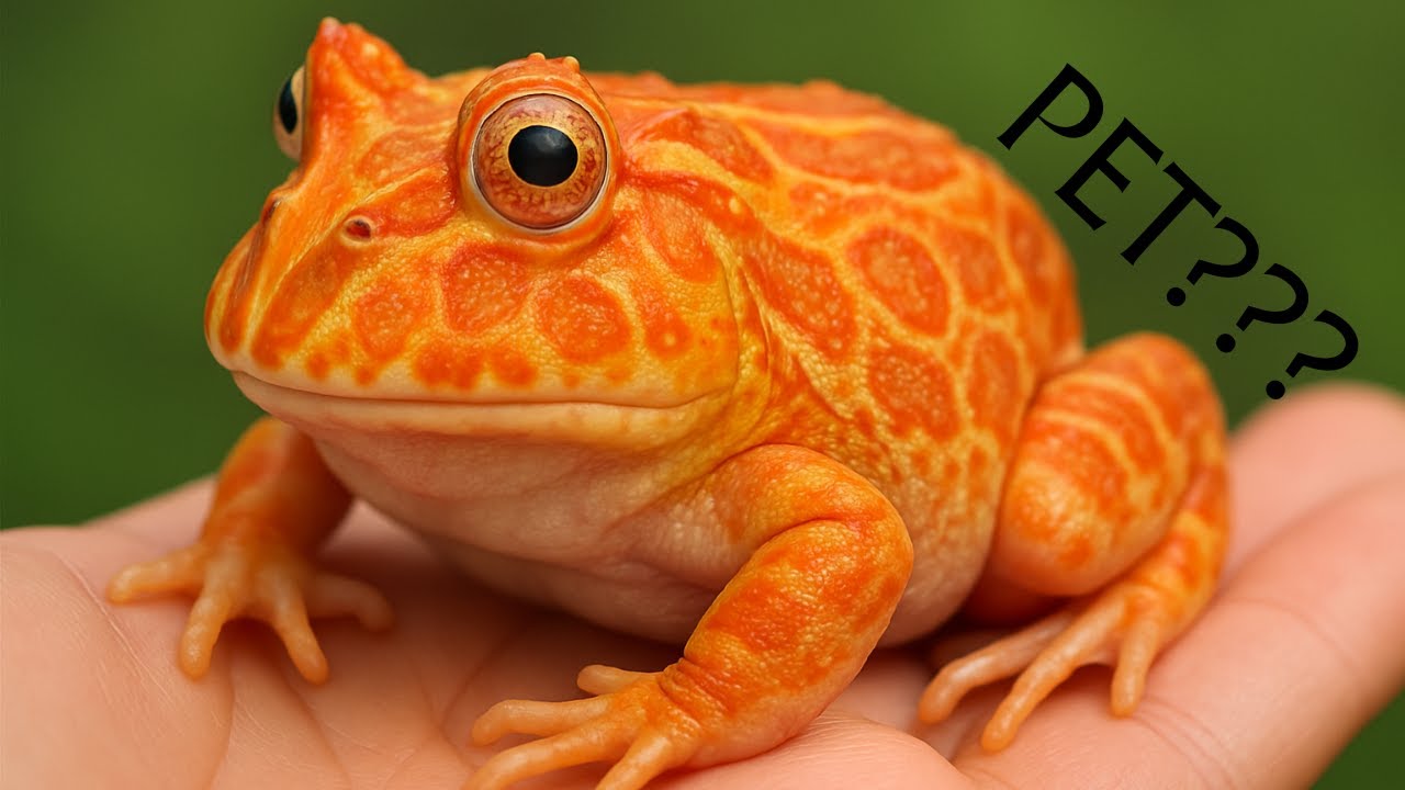 MY FROG NOW LIVES BETTER THAN I DO 