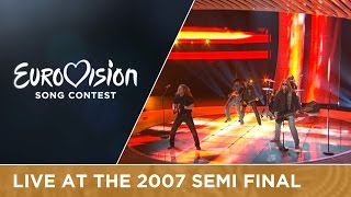 Kabát - Malá Dáma (Czech Republic) Live 2007 Eurovision Song Contest