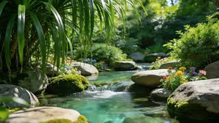 Peaceful River &amp; Birds 🌿 Deep Sleep Nature Ambience for Relaxation