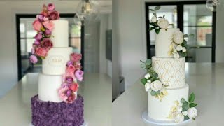 JINSI YA KUPAMBA KEKI YA HARUSI/ HOW TO DECORATE A WEDDING CAKE