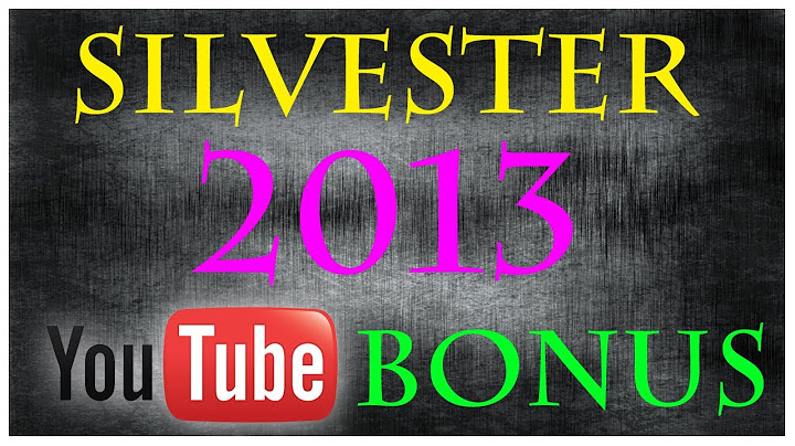 Youtube - Silvester Špeciál 2013