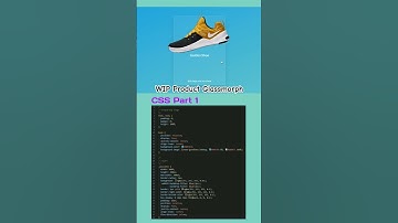 CSS Product Glassmorph Animation | WIP Glassmorph | Product Animation HTML CSS #shorts