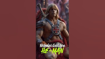 Meet the NEW HE-MAN (2025) 💪🔥 First Look at Nicholas Galitzine as Prince Adam! (I) #Shorts