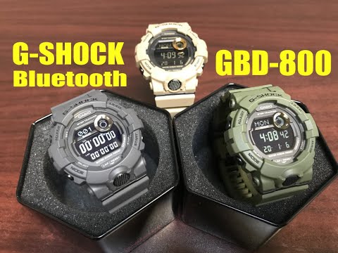 Bluetooth G Shock GBD 800 Casio GBD800UC 3 5 8 with Step