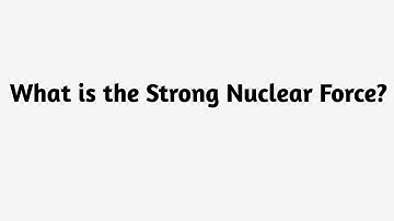 What is the Strong Nuclear Force ?