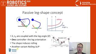RSS 2020, Spotlight Talk 83: A Variable Rolling SLIP Model for a Conceptual Leg Shape to Increase...