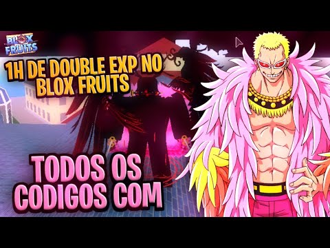 codigos de double xp de uma hora no blox fruits