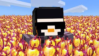 I Found 100 God Apples In Hardcore Minecraft... @SB737Plus