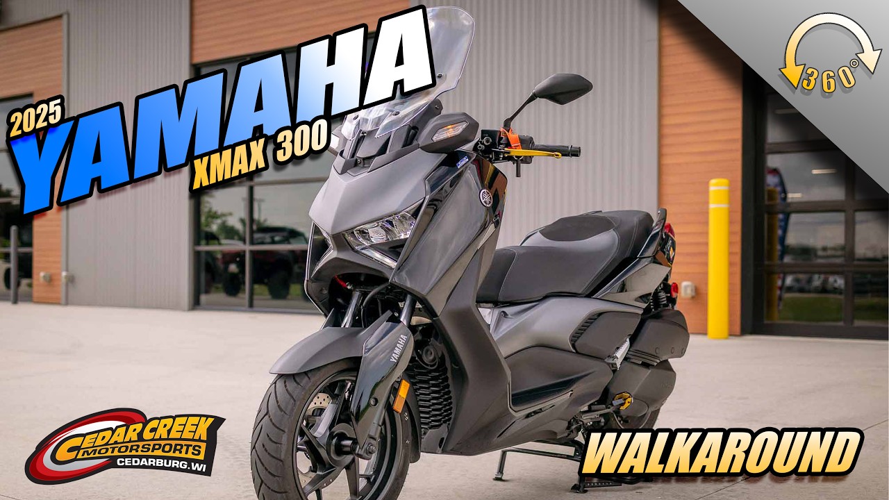 Walkaround | 2025 Yamaha XMAX - YouTube