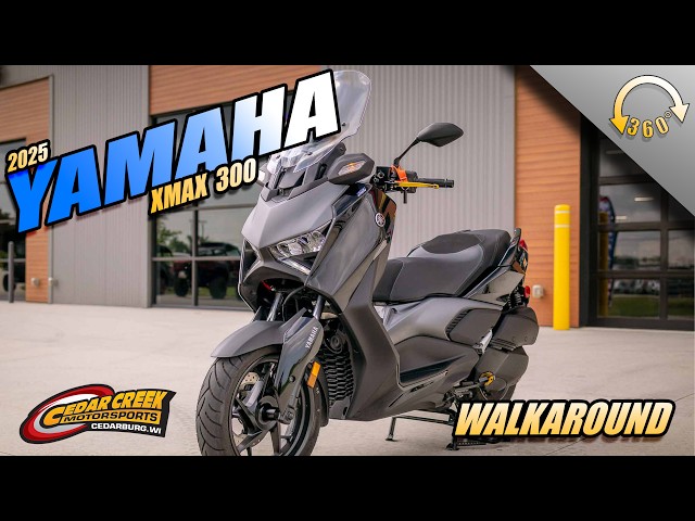 Walkaround | 2025 Yamaha XMAX - YouTube
