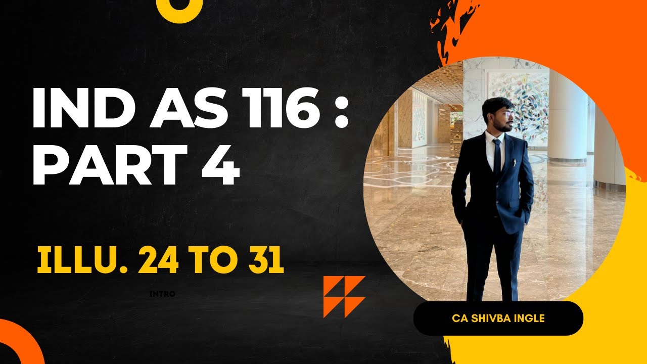 Ind Ib Module Ind AS 116 | Part 4 | Illustration 24 to 31 | ICAI new module | CA ...