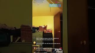 Kenisha Davis John Lamon Fight on Tiktok Live Wake Up The Uncle Scammers Con Artists Beggars